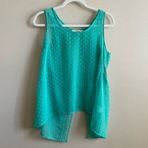 ‎Umgee Green Sheer Tank